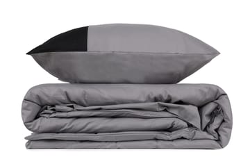 Nelam Bäddset 240x220 cm - Grå Svart - Textil & mattor - Sängkläder - Bäddset & påslakanset - Påslakanset dubbelsäng