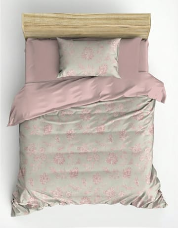 Osvian Bäddset 140x200 cm - Puder - Textil & mattor - Sängkläder - Bäddset & påslakanset - Påslakanset enkelsäng