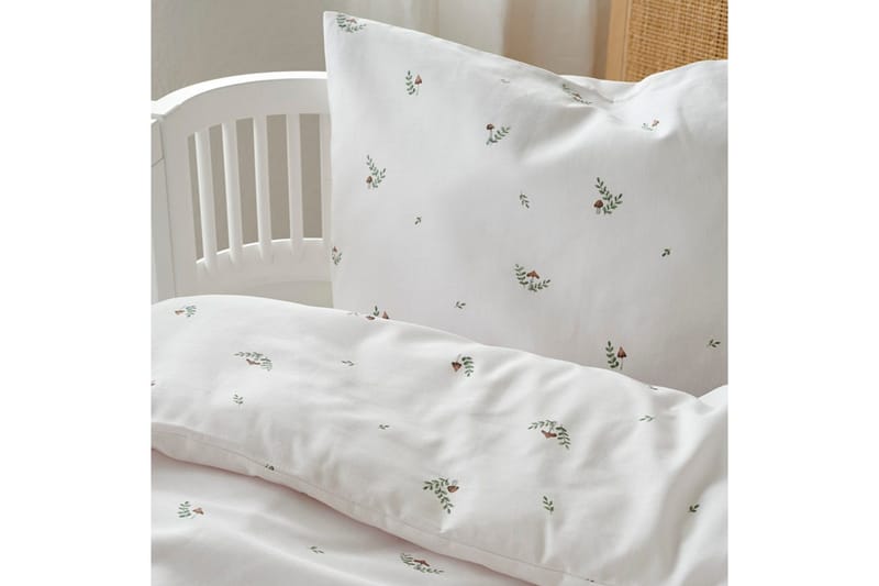 Påslakan 2-Dels Set Alvin Beige Spjälsäng - Textil & mattor - Sängkläder