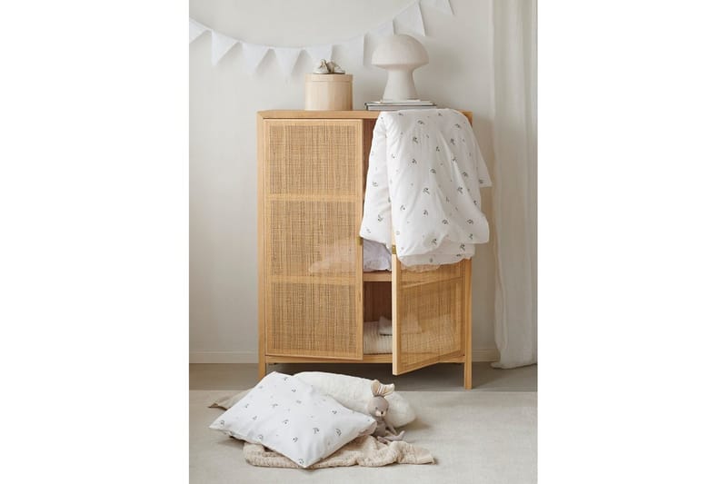 Påslakan 2-Dels Set Alvin Beige Spjälsäng - Textil & mattor - Sängkläder