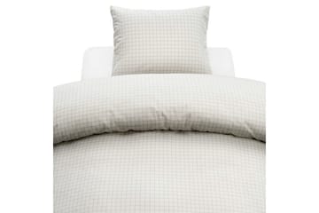 Påslakan 2-Dels Set Birger Flanell Offwhite - Offwhite - Textil & mattor - Sängkläder