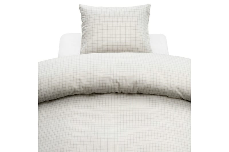 Påslakan 2-Dels Set Birger Flanell Offwhite - Offwhite - Textil & mattor - Sängkläder