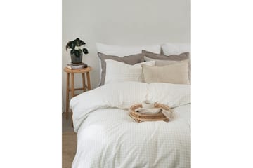 Påslakan 2-Dels Set Birger Flanell Offwhite - Offwhite - Textil & mattor - Sängkläder