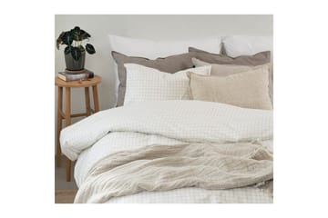 Påslakan 2-Dels Set Birger Flanell Offwhite - Offwhite - Textil & mattor - Sängkläder