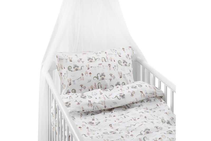 Påslakan 2-Dels Set Fingal Pastell Spjälsäng - Textil & mattor - Sängkläder