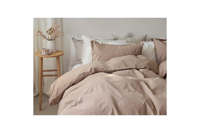 Påslakan 2-Dels Set Humble Brun - Brun - Textil & mattor - Sängkläder - Bäddset & påslakanset