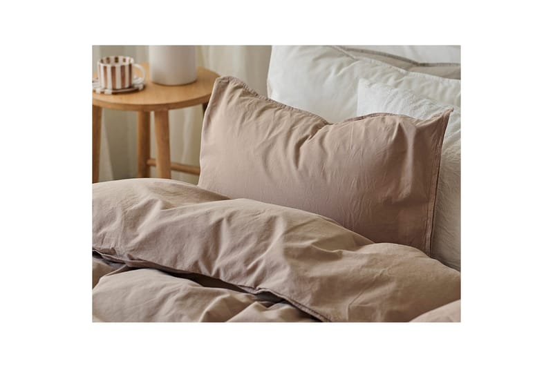 Påslakan 2-Dels Set Humble Brun - Brun - Textil & mattor - Sängkläder - Bäddset & påslakanset
