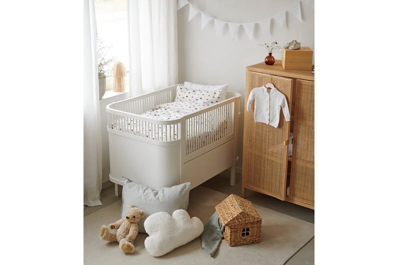 Påslakan 2-Dels Set John Beige Spjälsäng - Textil & mattor - Sängkläder