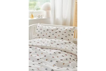 Påslakan 2-Dels Set John Beige Spjälsäng - Textil & mattor - Sängkläder