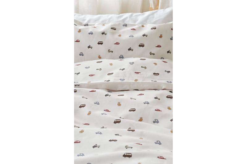 Påslakan 2-Dels Set John Beige Spjälsäng - Textil & mattor - Sängkläder