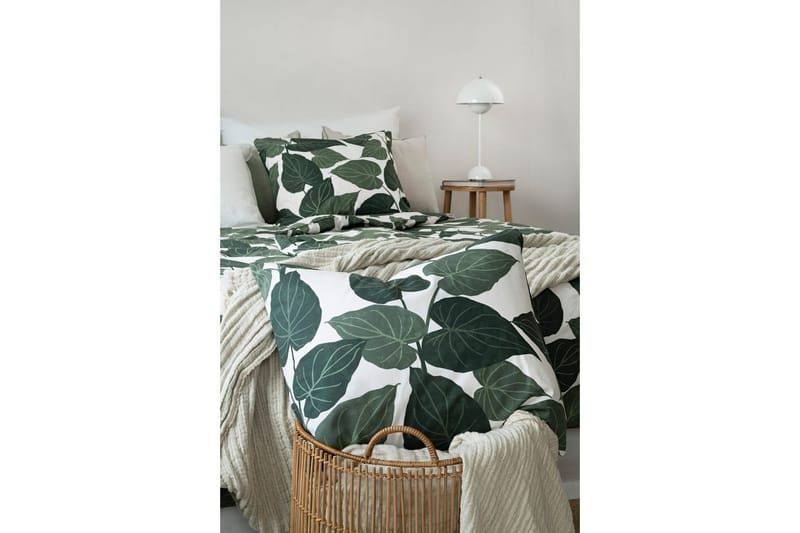 Påslakan 2-Dels Set Levi Grön - Grön - Textil & mattor - Sängkläder - Bäddset & påslakanset