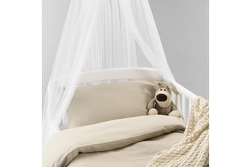 Påslakan 2-Dels Set Rolling Spjälsäng Sand - Sand - Textil & mattor - Sängkläder - Bäddset & påslakanset