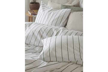 Påslakan 2-Dels Set Saga Grön - Grön - Textil & mattor - Sängkläder - Bäddset & påslakanset