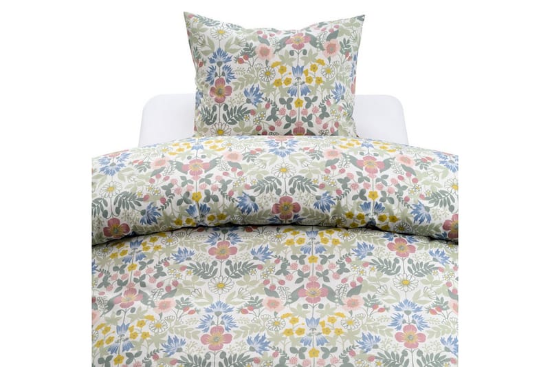 Påslakan 2-Dels Set Sommarblommor Multi - Textil & mattor - Sängkläder
