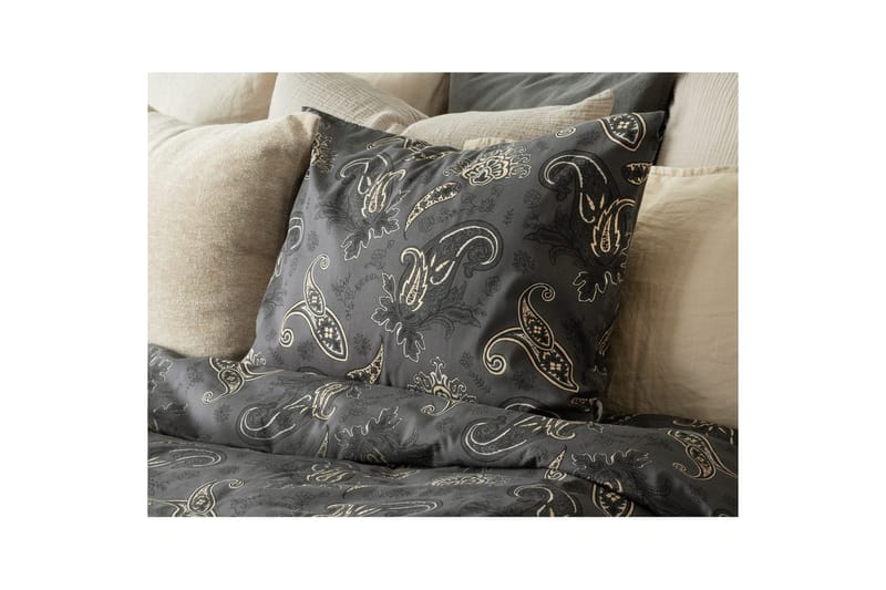 Påslakan 2-Dels Set Tilly Svart - Svart - Textil & mattor - Sängkläder - Bäddset & påslakanset