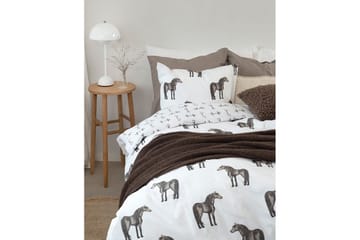 Påslakan 2-Dels Set Wendy Brun - Textil & mattor - Sängkläder - Bäddset & påslakanset