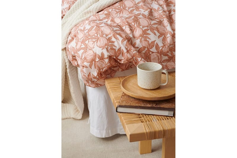 Påslakan 2-Dels Set Pomegranate Peach - Peach - Textil & mattor - Sängkläder