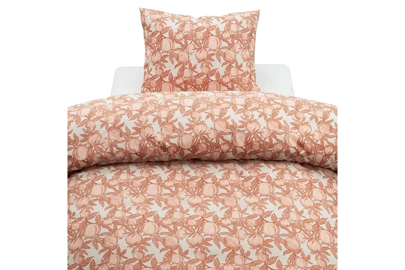 Påslakan 2-Dels Set Pomegranate Peach, Peach