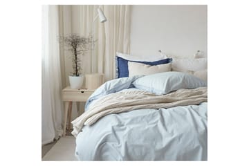 Påslakanset Dubbelsäng 3-Dels Humble - Blå - Textil & mattor - Sängkläder - Bäddset & påslakanset