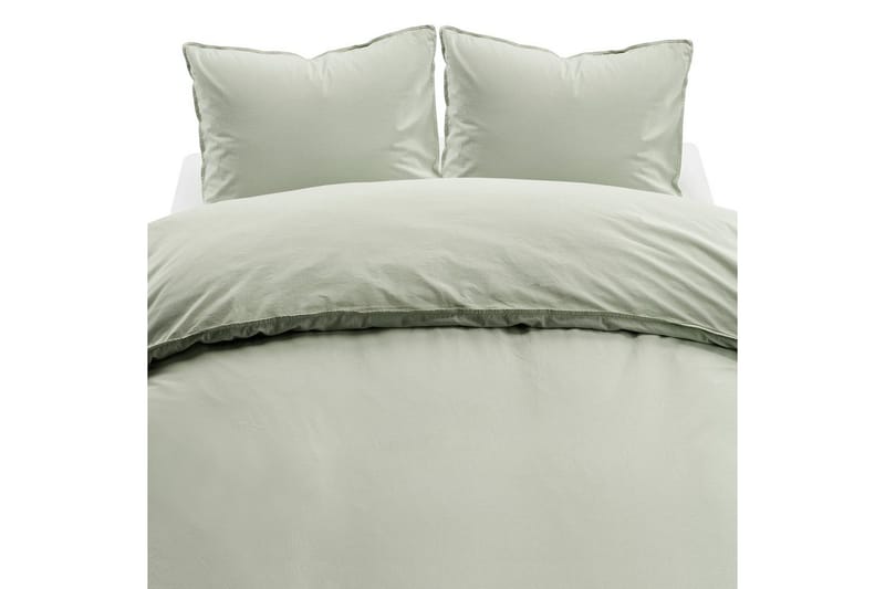 Påslakanset Dubbelsäng 3-Dels Humble - Grön - Textil & mattor - Sängkläder - Bäddset & påslakanset