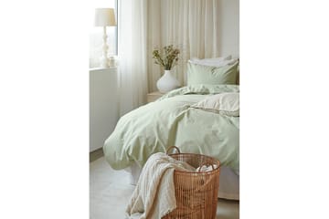 Påslakanset Dubbelsäng 3-Dels Humble - Grön - Textil & mattor - Sängkläder - Bäddset & påslakanset