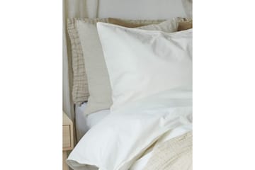 Påslakanset Dubbelsäng 3-Dels Humble - Vit - Textil & mattor - Sängkläder - Bäddset & påslakanset
