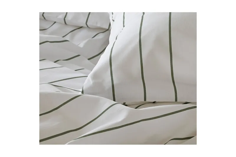 Påslakanset Dubbelsäng 3-Dels Saga - Grön - Textil & mattor - Sängkläder - Bäddset & påslakanset