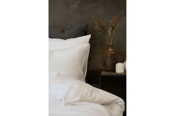 Påslakanset Enkelsäng 2-Dels Rolling - Vit - Textil & mattor - Sängkläder - Bäddset & påslakanset - Påslakanset dubbelsäng