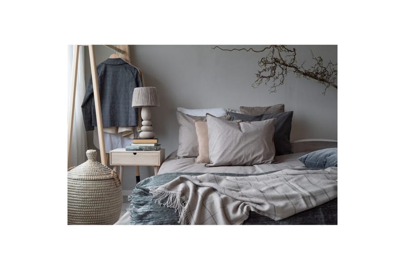 Påslakanset Enkelsäng 2-Dels Washed - Brun - Textil & mattor - Sängkläder - Bäddset & påslakanset - Påslakanset dubbelsäng