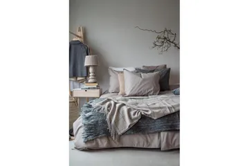Påslakanset Enkelsäng 2-Dels Washed - Brun - Textil & mattor - Sängkläder - Bäddset & påslakanset - Påslakanset dubbelsäng