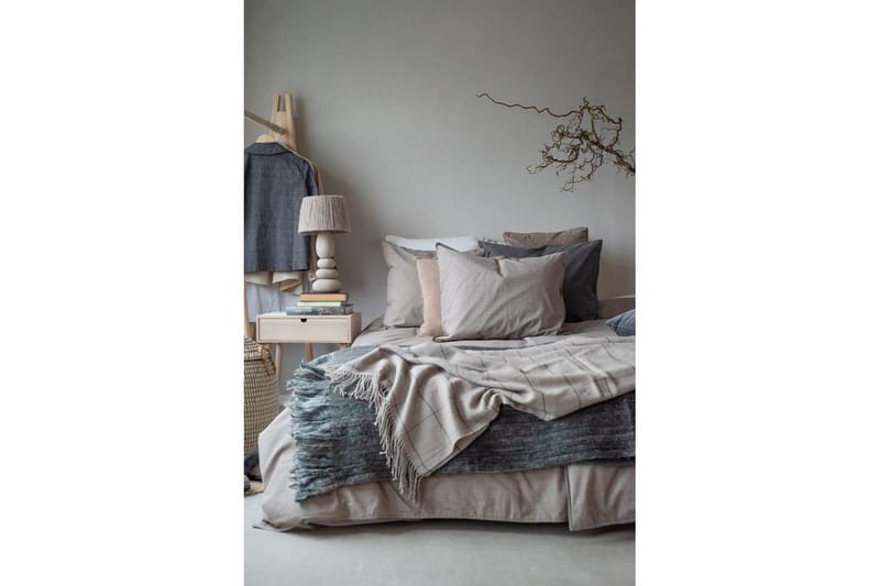 Påslakanset Enkelsäng 2-Dels Washed - Brun - Textil & mattor - Sängkläder - Bäddset & påslakanset - Påslakanset dubbelsäng