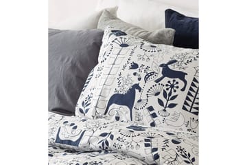 Påslakanset Enkelsäng 2-Dels Äppelbo - Marinblå - Textil & mattor - Sängkläder - Bäddset & påslakanset