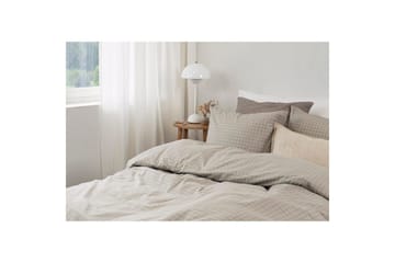 Påslakanset Enkelsäng 2-Dels Birger Flanell - Greige - Textil & mattor - Sängkläder - Bäddset & påslakanset