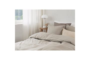 Påslakanset Enkelsäng 2-Dels Birger Flanell - Greige - Textil & mattor - Sängkläder - Täcke