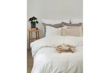 Påslakanset Enkelsäng 2-Dels Birger Flanell - Offwhite - Textil & mattor - Sängkläder - Täcke