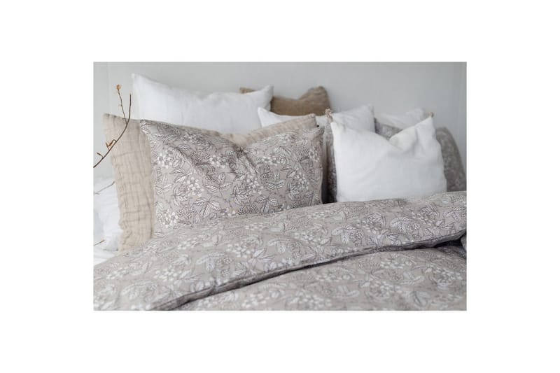 Påslakanset Enkelsäng 2-Dels Blackberry - Brun - Textil & mattor - Sängkläder - Bäddset & påslakanset