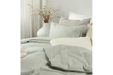 Påslakanset Enkelsäng 2-Dels Chambray Grön - Textil & mattor - Sängkläder - Bäddset & påslakanset