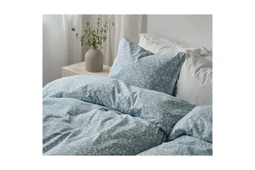 Påslakanset Enkelsäng 2-Dels Hedda - Blå - Textil & mattor - Sängkläder - Bäddset & påslakanset