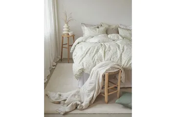 Påslakanset Enkelsäng 2-Dels Hedda - Grön - Textil & mattor - Sängkläder - Bäddset & påslakanset