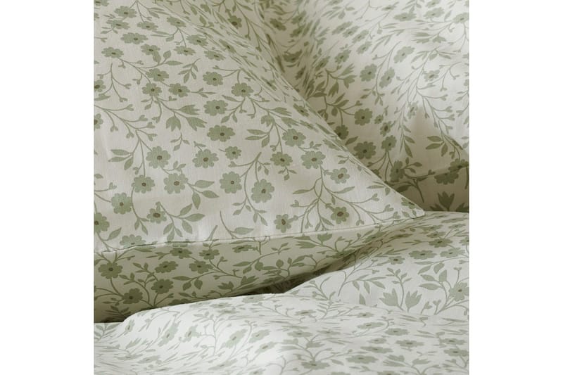 Påslakanset Enkelsäng 2-Dels Hedda - Grön - Textil & mattor - Sängkläder - Bäddset & påslakanset