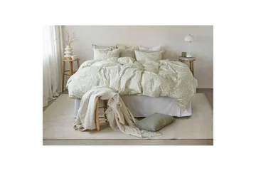 Påslakanset Enkelsäng 2-Dels Hedda - Grön - Textil & mattor - Sängkläder - Bäddset & påslakanset