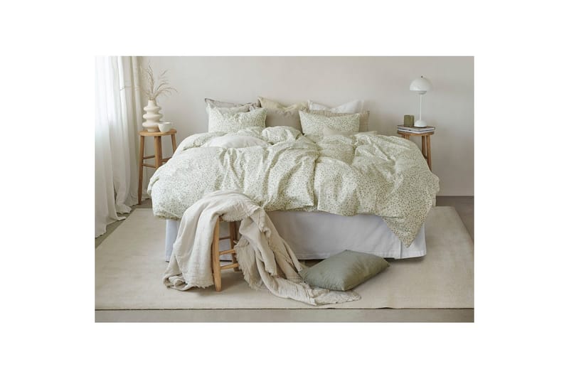 Påslakanset Enkelsäng 2-Dels Hedda - Grön - Textil & mattor - Sängkläder - Bäddset & påslakanset