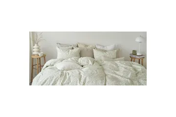 Påslakanset Enkelsäng 2-Dels Hedda - Grön - Textil & mattor - Sängkläder - Bäddset & påslakanset