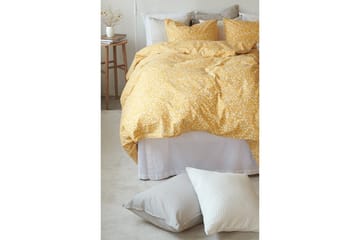 Påslakanset Enkelsäng 2-Dels Hedda - Gul - Textil & mattor - Sängkläder - Bäddset & påslakanset
