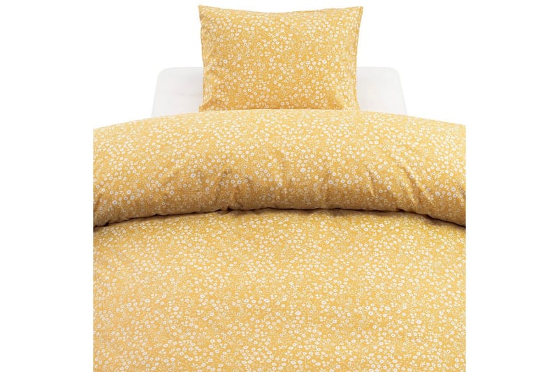 Påslakanset Enkelsäng 2-Dels Hedda - Gul - Textil & mattor - Sängkläder - Bäddset & påslakanset