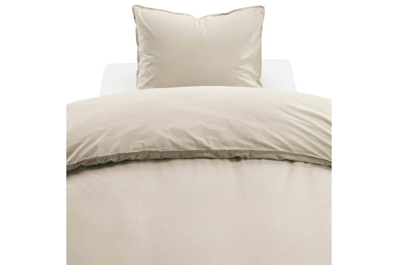 Påslakanset Enkelsäng 2-Dels Humble - Beige - Textil & mattor - Sängkläder - Bäddset & påslakanset