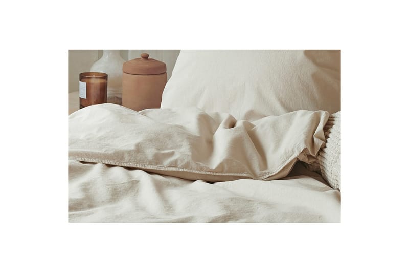 Påslakanset Enkelsäng 2-Dels Humble - Beige - Textil & mattor - Sängkläder - Bäddset & påslakanset