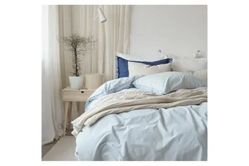 Påslakanset Enkelsäng 2-Dels Humble - Blå - Textil & mattor - Sängkläder - Bäddset & påslakanset