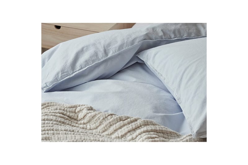 Påslakanset Enkelsäng 2-Dels Humble - Blå - Textil & mattor - Sängkläder - Bäddset & påslakanset