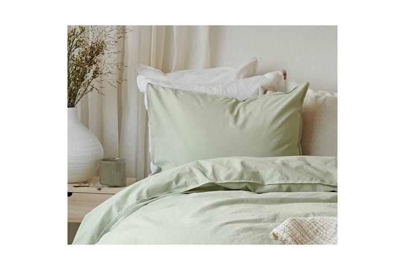 Påslakanset Enkelsäng 2-Dels Humble - Grön - Textil & mattor - Sängkläder - Bäddset & påslakanset